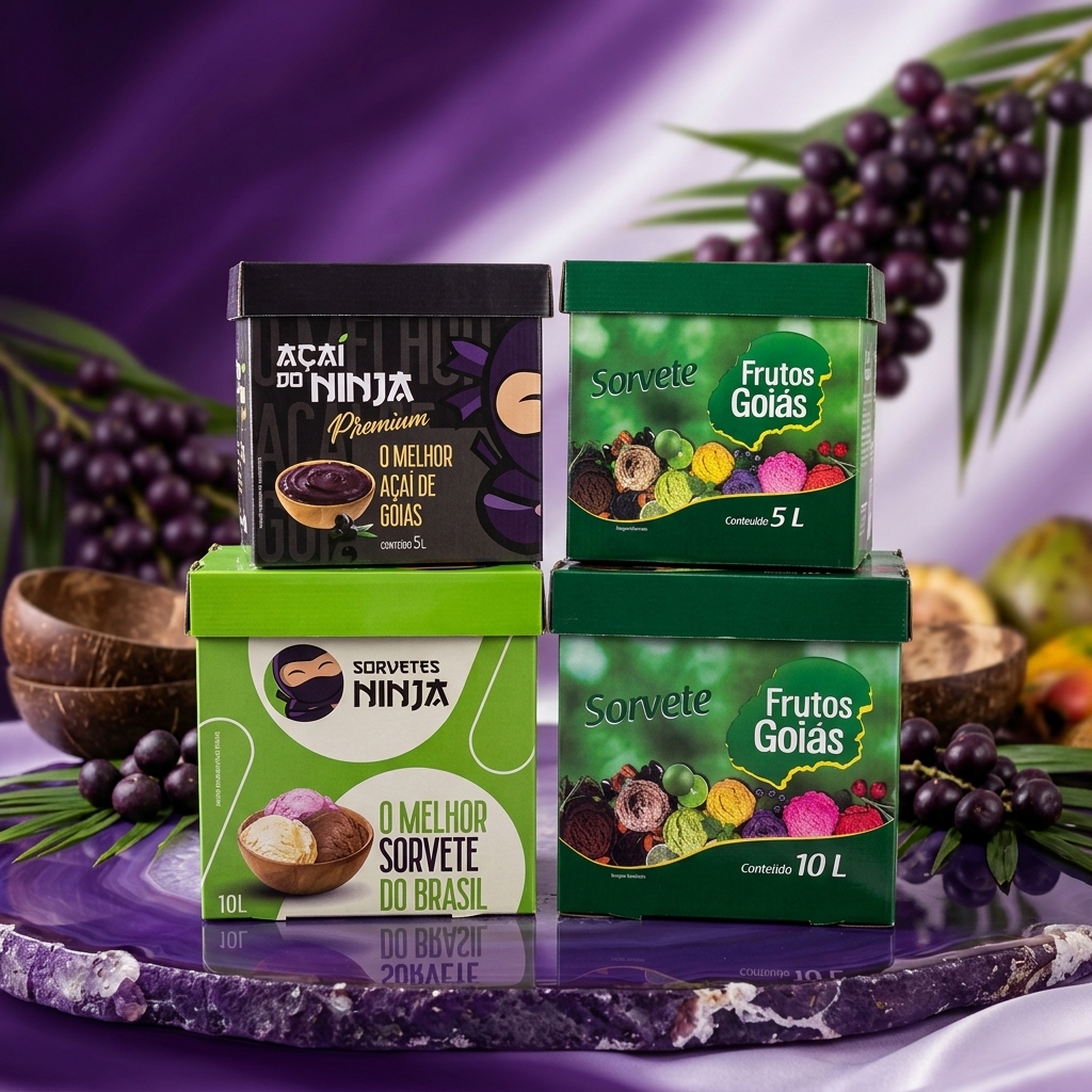 Embalagem para açaí