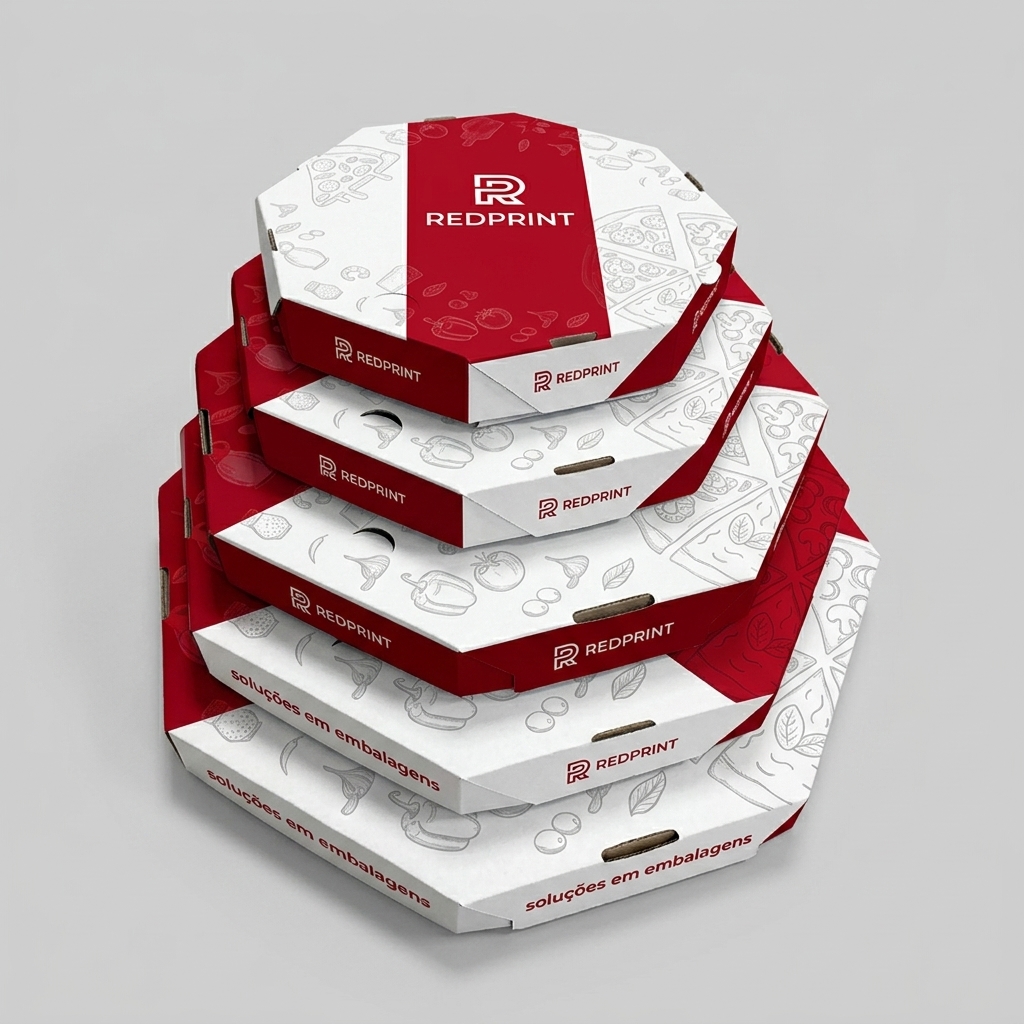 Embalagem para Pizza Personalizada